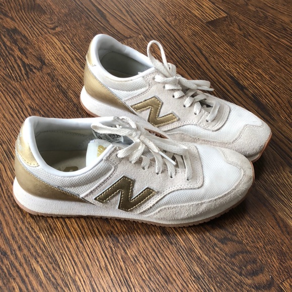 j crew gold new balance